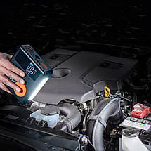 Пусковий зарядний пристрій для авто STARTER Costway 2000А POWERBANK 13000 мАч 5 в 1, фото 4