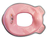 Сидіння для унітазу дитяче рожеве M240 (Irak Plastik), фото 2