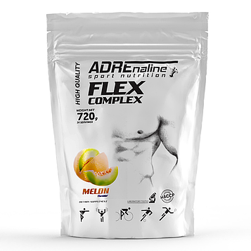 Для суглобів та зв'язок Adrenaline Sport Nutrition Flex complex 720 грам Диня