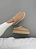 Зимові Жіночі Черевики UGG Tasman Platform Beige / УГГ Тасман Платформ Бежеві, фото 10