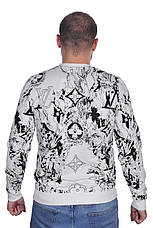 Світшот чоловічий Louis Vuitton 24-24K-7006 білий 2XL, фото 4