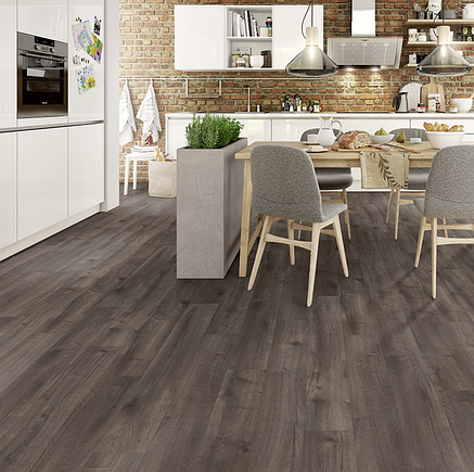 Ламінат Egger HOME Classic 4V Дуб Лойя сірий - 8 мм. 32 Клас, фото 2