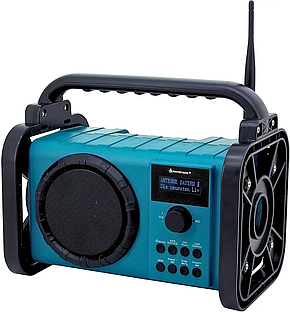 Б/У Будівельний радіоприймач Soundmaster DAB80SG з DAB+/FM Bluetooth і літій-іонним акумулятором, Німеччина, фото 1