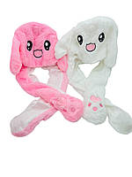 Шапка Зайка вушка піднімаються та світяться