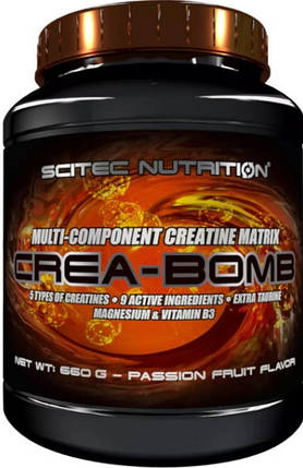Комплексний креатин Scitec Nutrition Crea-Bomb 660 г маракуйя, фото 1