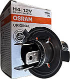 Автолампа фари H4 12V 60/55W Osram, фото 5