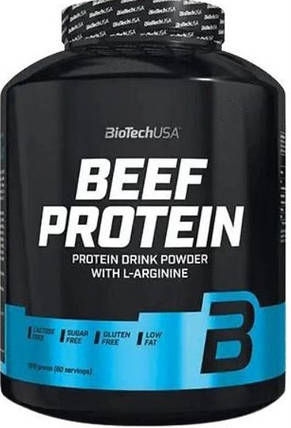 Яловичий протеїн  BioTech BEEF Protein 1,8 kg ваніль-кориця, фото 1