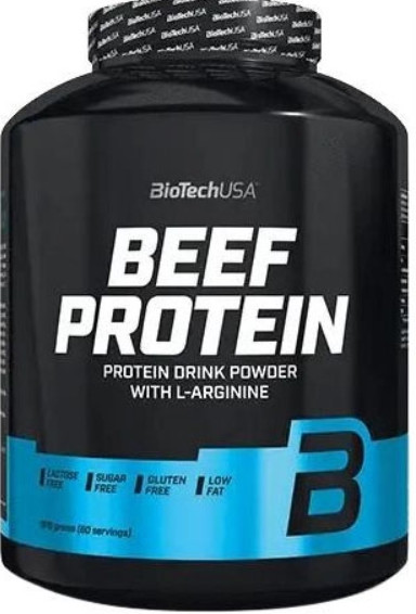 Яловичий протеїн  BioTech BEEF Protein 1,8 kg ваніль-кориця