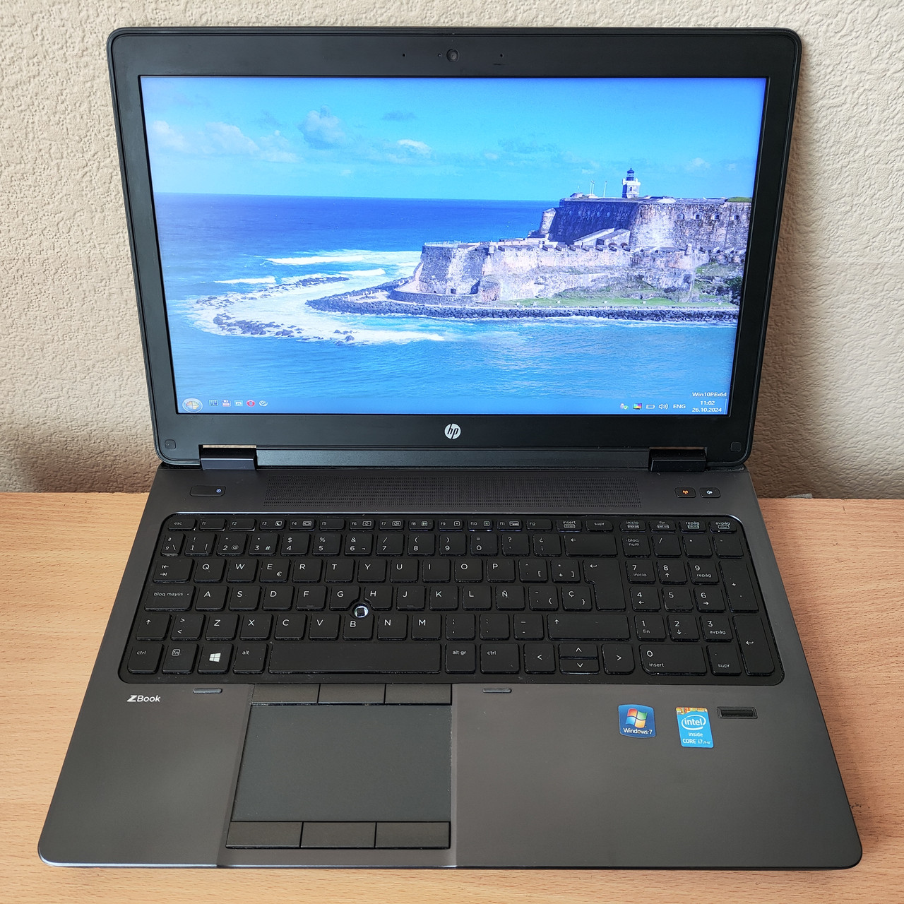 Ігровий ноутбук HP ZBook 15 G1 15.6" FHD i7-4800MQ/16 Gb DDR3/nVidia Quadro K2100M 2 GB GDDR5 128-bit