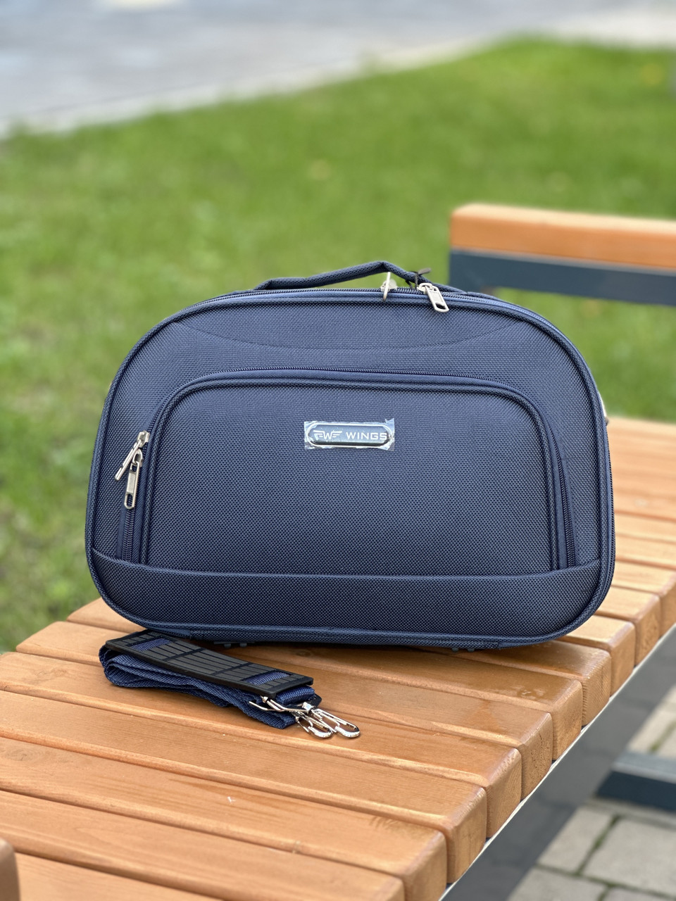 Кейс Wings 6018 тканевий синій