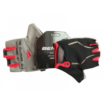 Рукавички велосипедні відкриті дорослі Benotto TK-40 (Red) L та XL