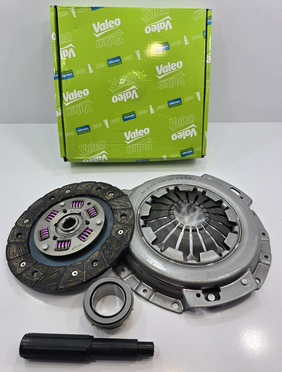 Зчеплення в складі (кошик + віск + витискний) Ланос 1,5 Valeo Туреччина (ориг), фото 1