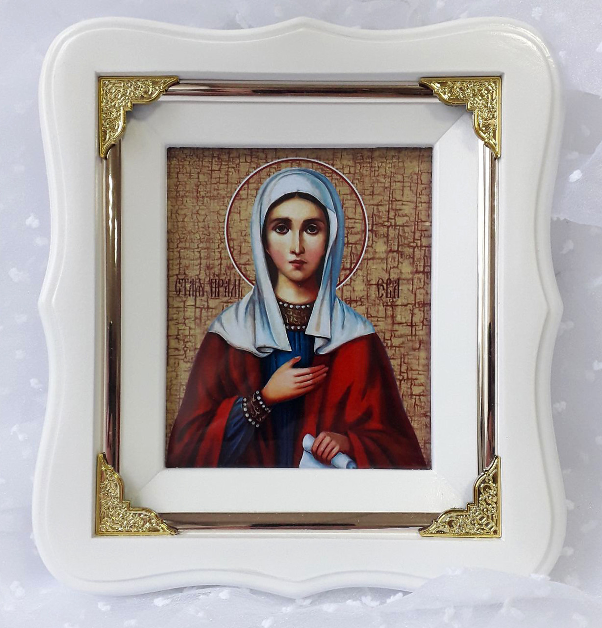 Икона Святая Ева размер розмір 19 * 17, лик 10 * 12 см: продажа, купить ...