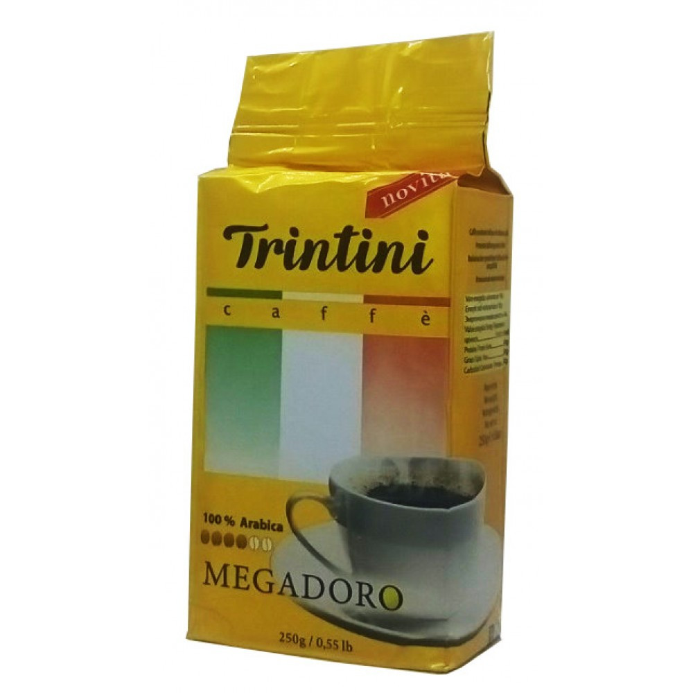 Кава Трінтіні "Trintini" Megadoro 250 Грам Мелена, фото 1