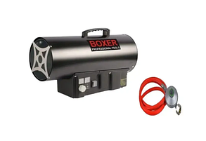 BOXER BX-347 обігрівач газовий 25 кВт зі шлангом і редуктором
