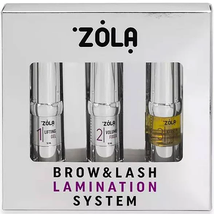 Набір для ламінування ZOLA Brow&Lash Lamination System, фото 1
