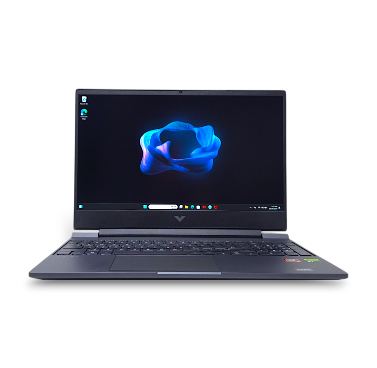 Ноутбук HP Victus FHD 15.6 IPS 144Hz Ryzen 5 8645HS 16Gb DDR5 SSD512GB RTX 4050 6GB 15-fb2082wm (A14MNUA), фото 1