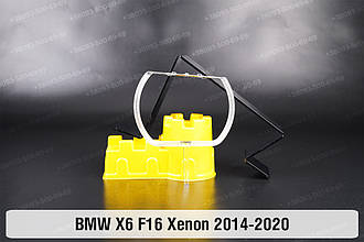 Кільце світловод фари BMW X6 F16 Xenon (2014-2020) мале внутрішнє angel eyes праве