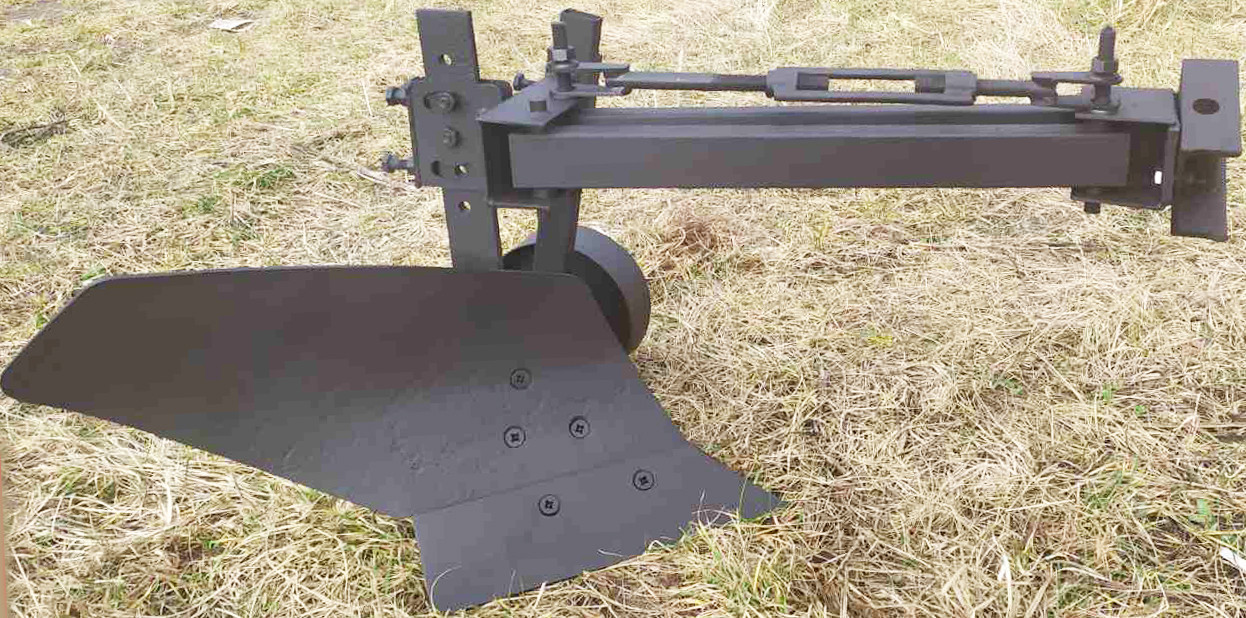 Однокорпусний регульований плуг ПМБ-1-25 на мотоблок, фото 1