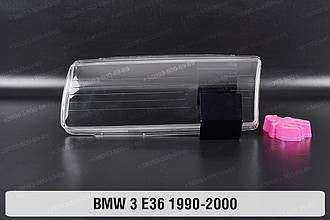 Скло фари BMW 3 E36 (1990-2000) ліве