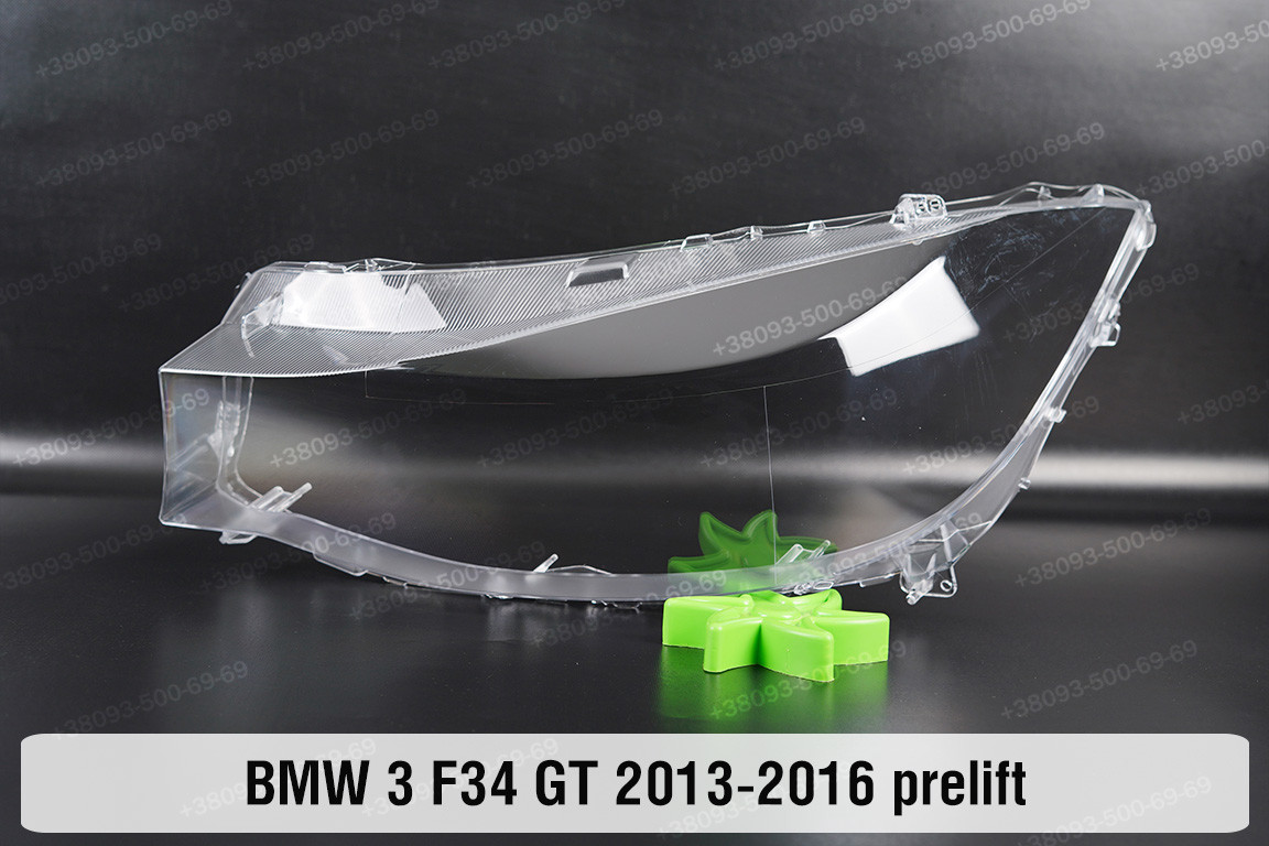 Скло фари BMW 3 F34 GT (2013-2016) дорест ліве