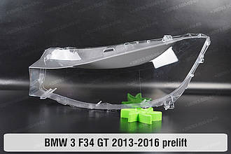 Скло фари BMW 3 F34 GT (2013-2016) дорест ліве