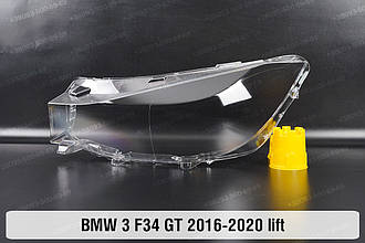 Скло фари BMW 3 F34 GT (2016-2020) рест ліве