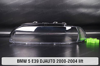 Скло фари BMW 5 E39 DJAUTO (2000-2004) рест ліве