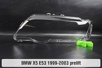 Скло фари BMW X5 E53 (1999-2003) дорест ліве