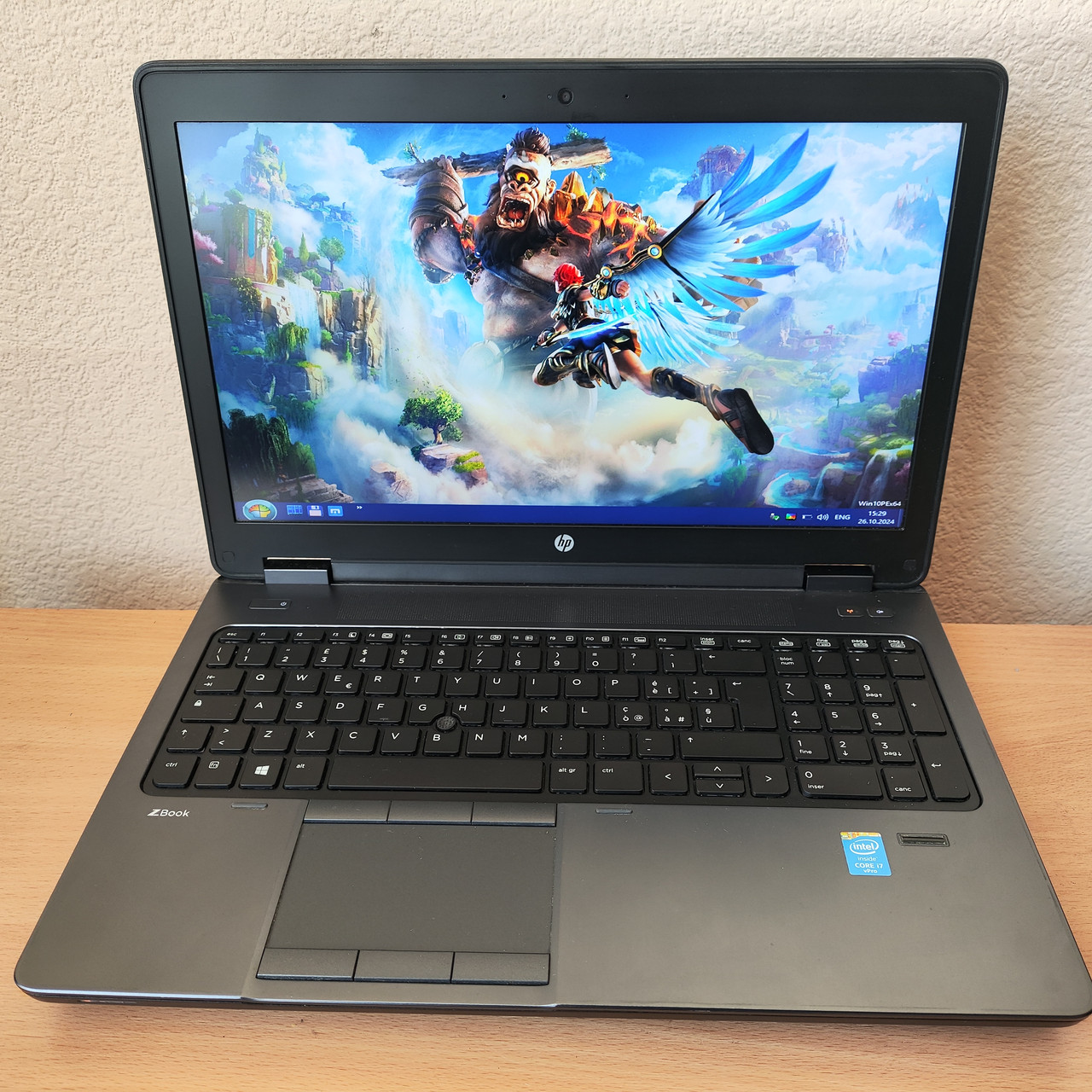 Ігровий ноутбук HP ZBook 15 G1 15.6" FHD IPS i7-4800MQ/16 Gb DDR3/nVidia Quadro K2100M 2 GB GDDR5 128-bit