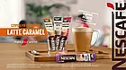 Кава 3в1 Nescafe Caramel Latte з пінкою 20 стиків, фото 4