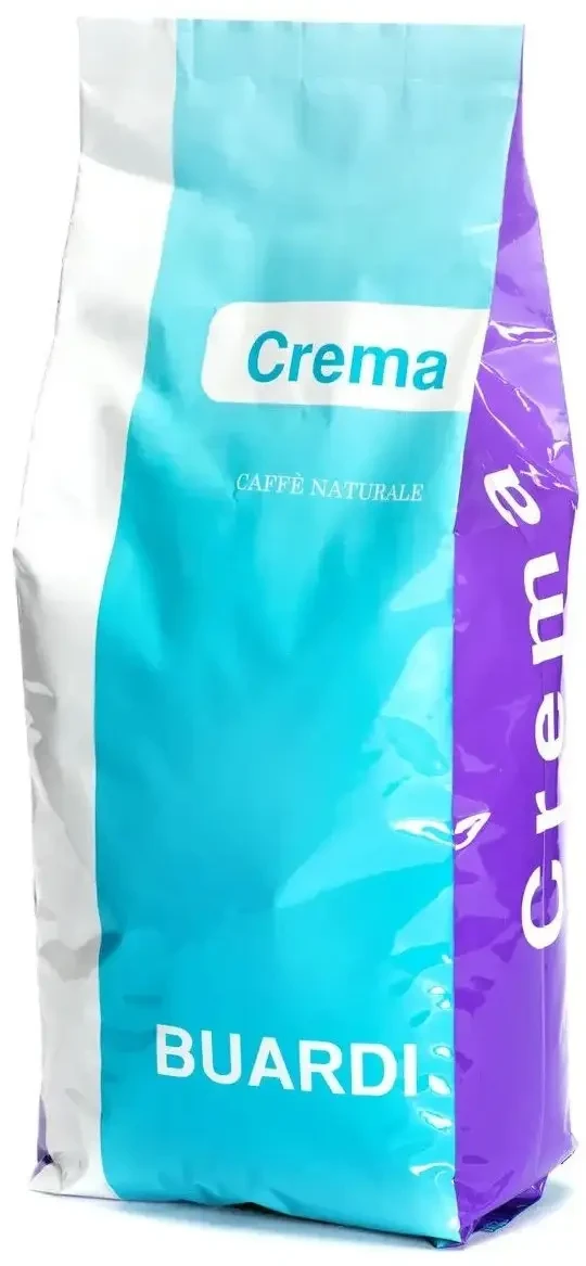 Кава в зернах Buardi Crema 1кг 10/90 середнього обсмажування (кава свіжого обсмажування)