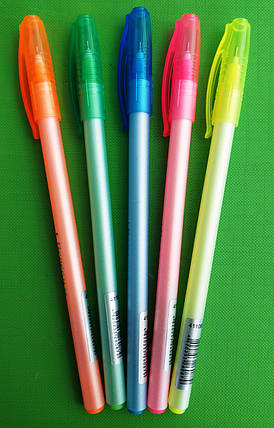 Ручка олива "1 Вересня" 411080"D*Fine" Синя кв.корпус, фото 1