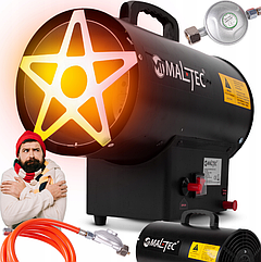 Обігрівач газовий MALTEC MT2 35кВт зі шлангом та редуктором