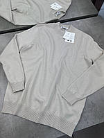 Трикотажна кофта під горло Brunello Cucinelli молочного кольору sg284