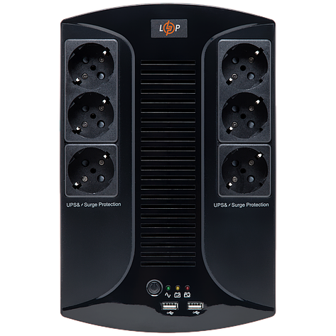 Лінійно-інтерактивне ДБЖ LP 650VA-6PS (455Вт), фото 1