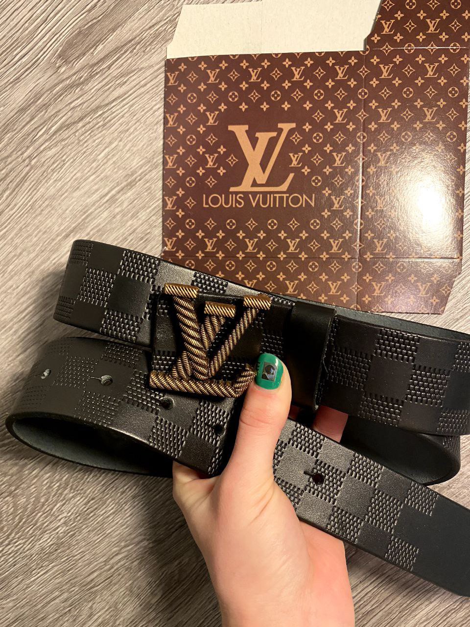 Ремінь шкіряний Louis Vuitton луї вітон, Stylish Black 4 cm
