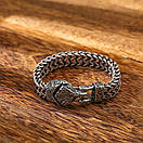 Чоловічий браслет з нержавіючої медичної сталі голова орла (18.5см 20.5см 22.5см), фото 3