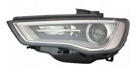 Фара ліва Audi A3 12-16 TYC ел.,-кор.,+патрон,D3S/PWY24W/LED