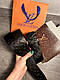 Ремінь шкіряний Louis Vuitton луї вітон, Stylish Black 4 cm, фото 5