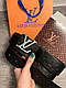 Ремінь шкіряний Louis Vuitton луї вітон, Stylish Black 4 cm, фото 8