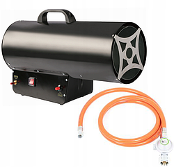 Газовий обігрівач POWERMAT PM290 54кВт зі шлангом та редуктором