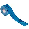 Кінезіо Тейп 4см х 5м кінезіологічний спортивний тейп стрічки Kinesiology Tape, синій камуфляж, фото 3