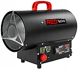 Обігрівач газовий RED TECHNIC RD250 35кВт зі шлангом та редуктором, фото 3