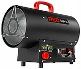 Обігрівач газовий RED TECHNIC RD250 35кВт зі шлангом та редуктором, фото 4