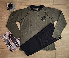 Піжама чоловіча з начосом. Тепла піжама М(46-48)