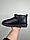 Зимові Жіночі Черевики UGG Ultra Mini Black Leather | чорні шкіряні, розміри 36–41, фото 5