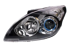 Фара ліва Hyundai i30 07-12 TYC ел.,-кор.,-лампа,H7/H1