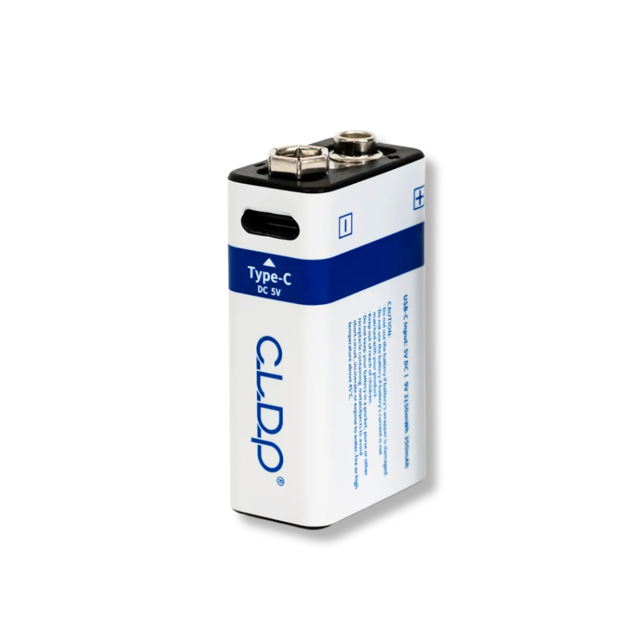 Аккумулятор крона C.L.D.P Li-ion 9V 233mAh USB Type-C