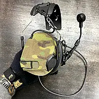 Текстильні камуфляжні наліпки Multicam для навушників Peltor ComTac 7-8 SVETOGOR DEFENCE